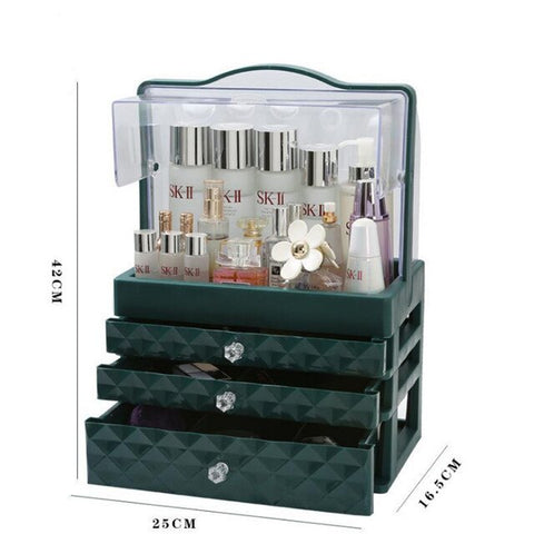 Makeup Collections Case Jewelry & Cosmetic Organizers